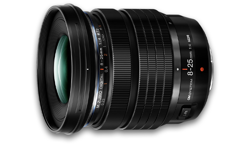 M.Zuiko 8-25mm F4.0 PRO